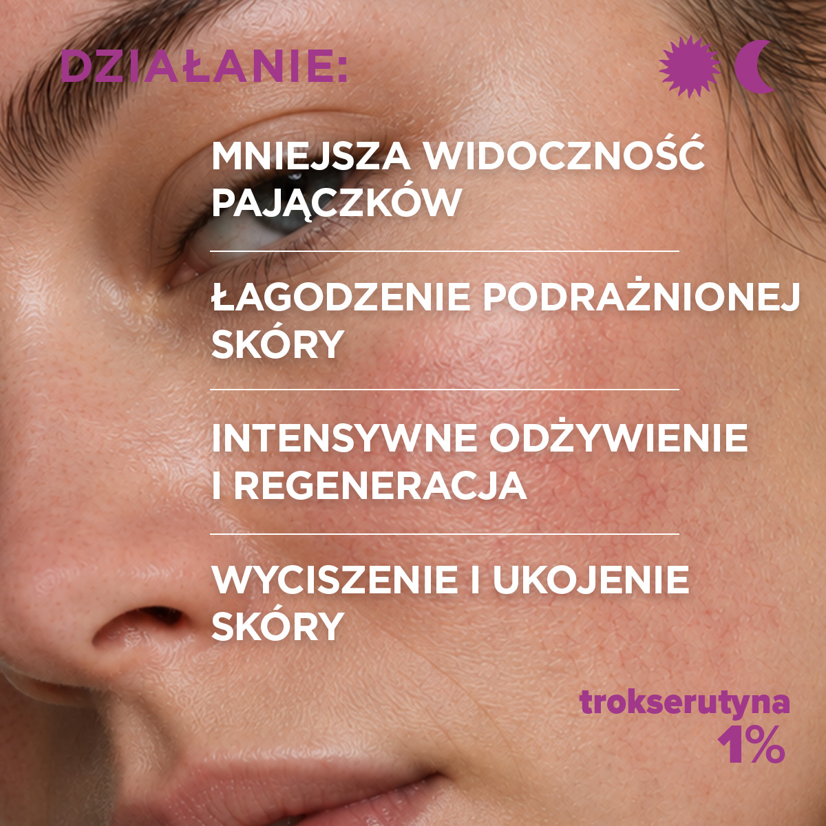 Idee Derm krem wzmacniający na naczynka z trokserutyną 50 ml