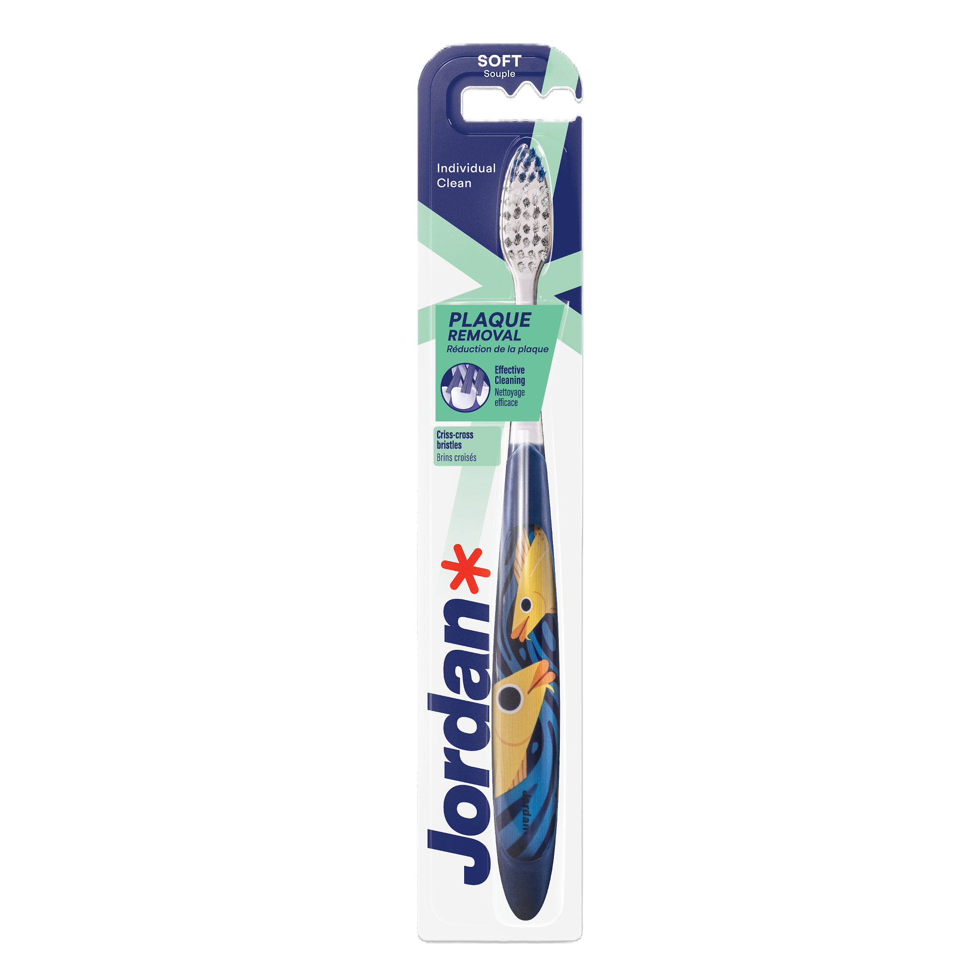 Jordan Individual Clean Soft szczotka do zębów miękka 1 sztuka zdjęcie