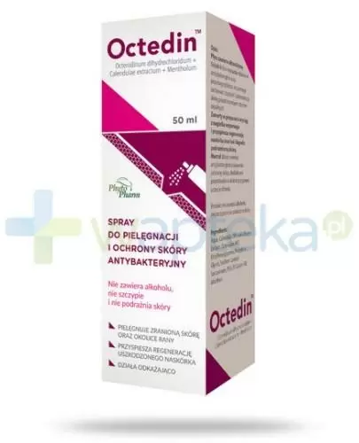 Octedin antybakteryjny spray do pielęgnacji i ochrony skóry 50 ml zdjęcie