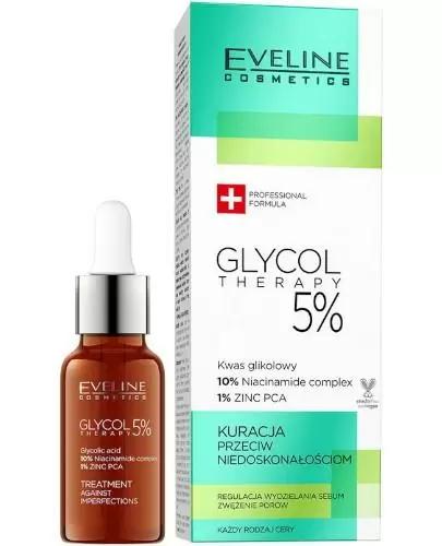 Eveline Glycol Therapy 5% kuracja przeciw niedoskonałościom 18 ml zdjęcie