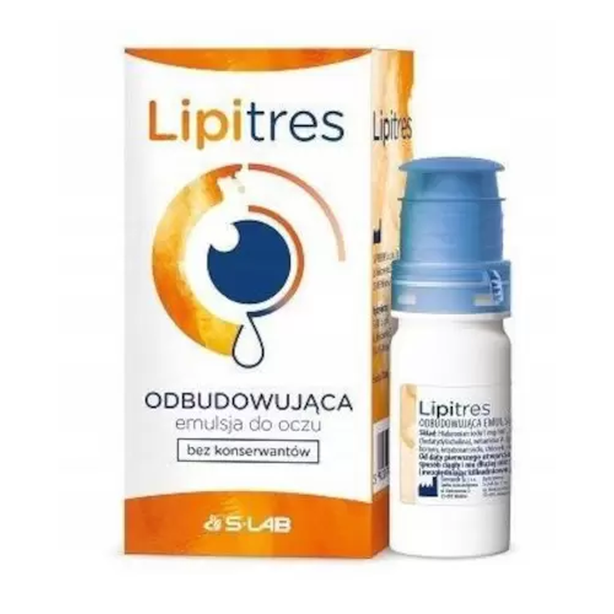 Lipitres emulsja do oczu odbudowująca, 10 ml