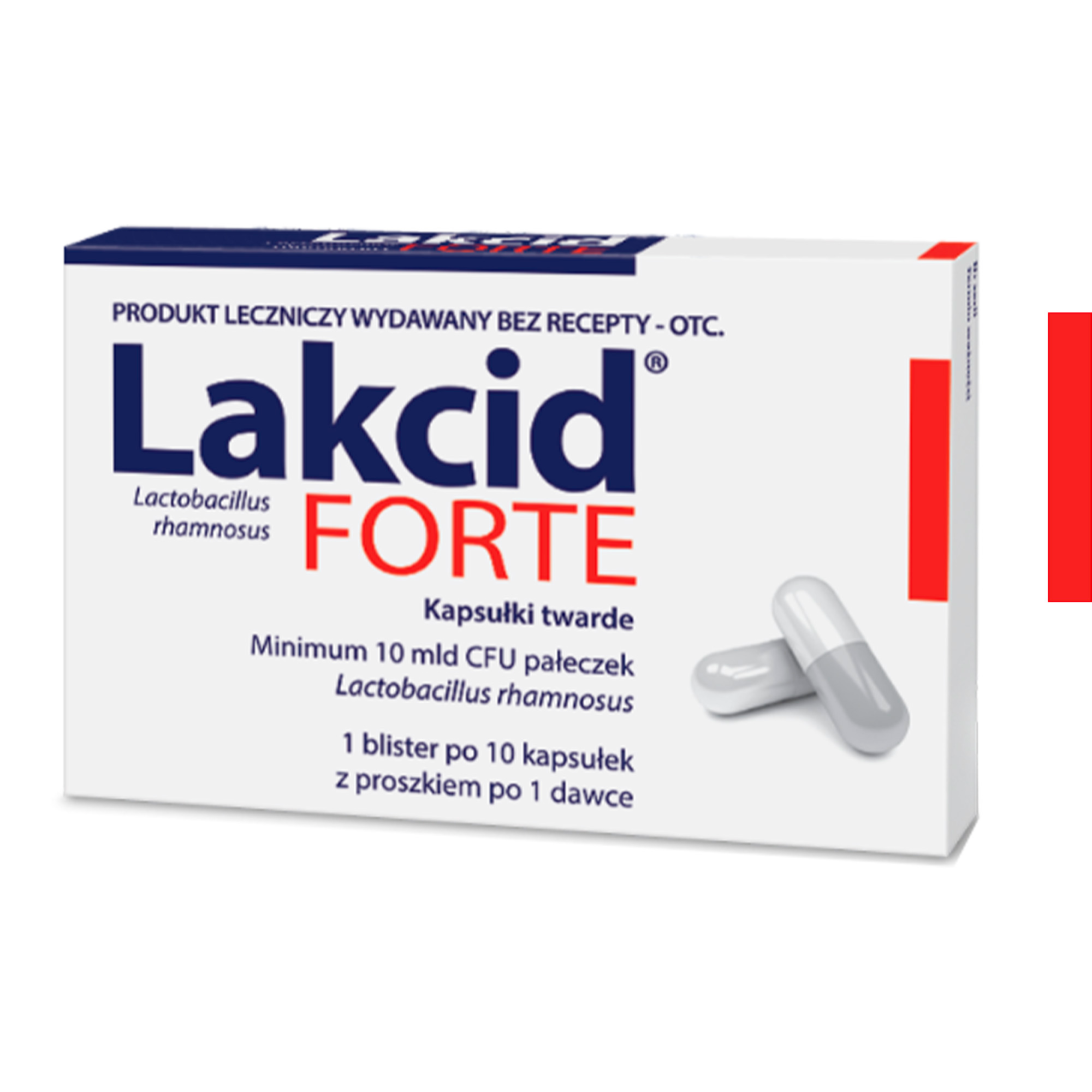 Lakcid Forte 10 kapsułek