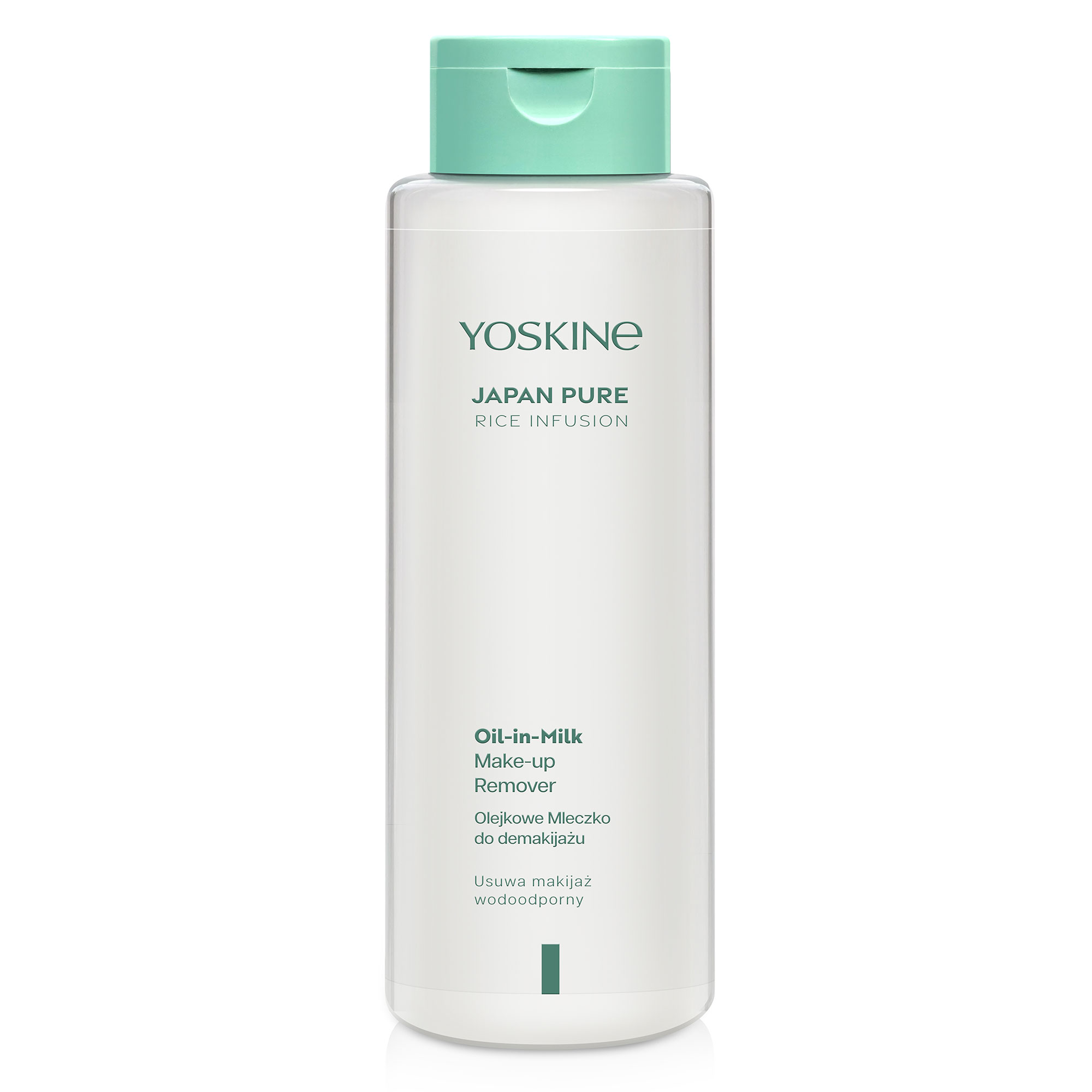 Yoskine Japan Pure Rice Infusion, Olejkowe mleczko do demakijażu twarzy i oczu, 400 ml zdjęcie