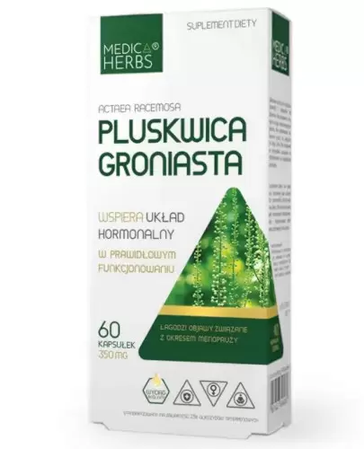 Medica Herbs Pluskiwca groniasta 60 kapsułek zdjęcie