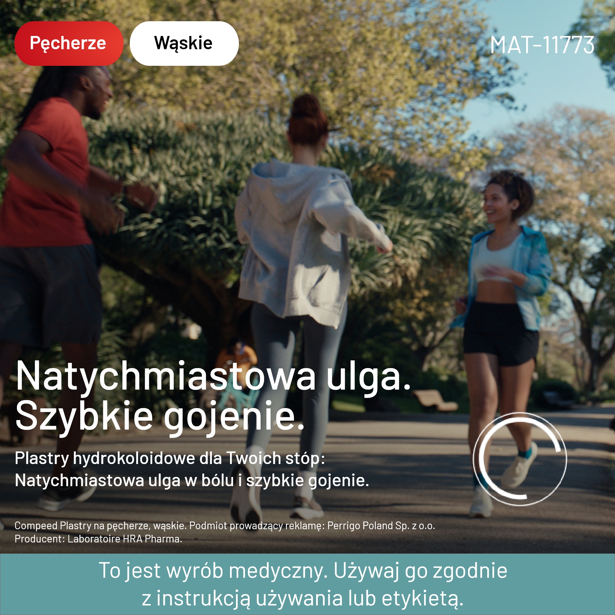 Compeed Plastry na pęcherze wąskie, 6 sztuk