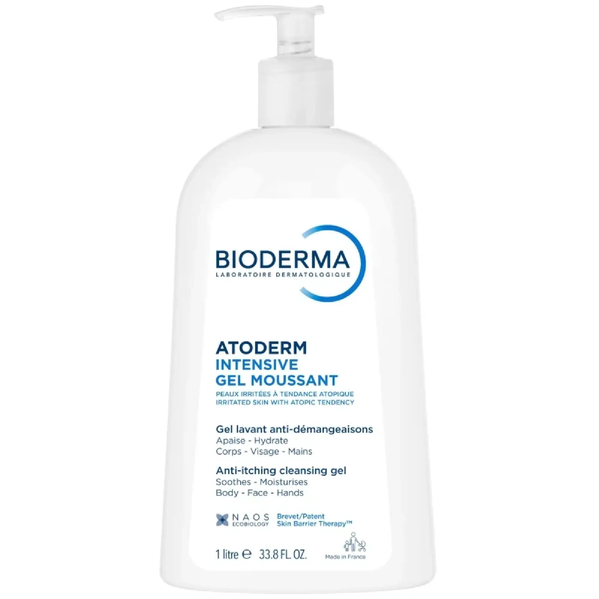 Atoderm Intensive Gel moussant, nawilżający żel do mycia, 1000 ml zdjęcie