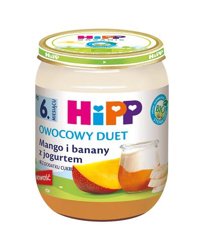 HiPP BIO od pokoleń, Mango i banany z jogurtem, po 6. m-cu, 160 g zdjęcie