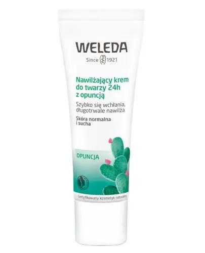 Weleda nawilżający krem do twarzy 24h z opuncją 30 ml zdjęcie