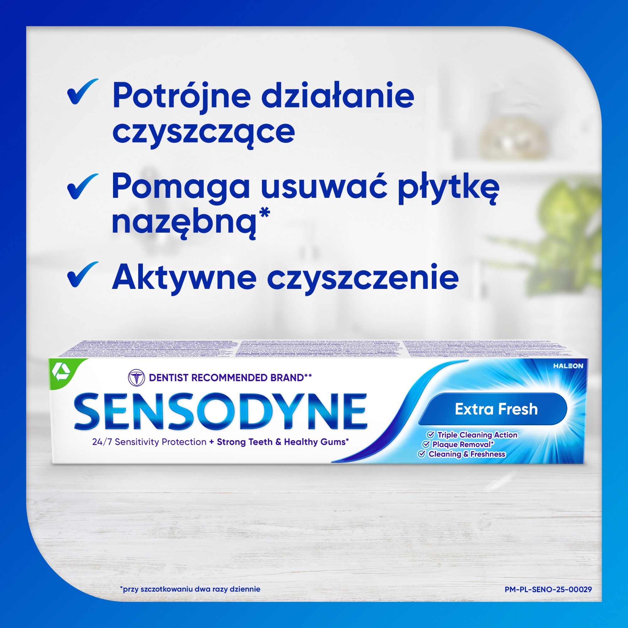 Sensodyne Extra Fresh Pasta z fluorem, 75 ml