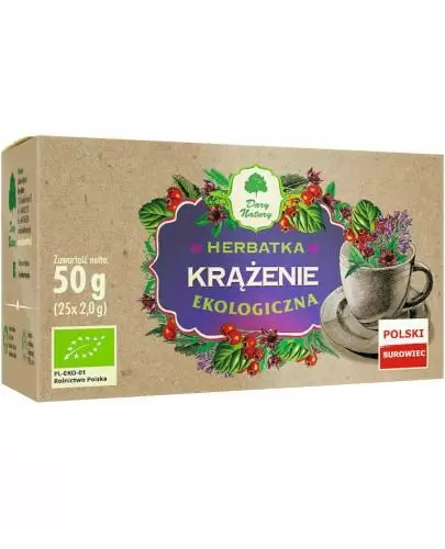 Dary Natury herbatka Krążenie 25 saszetek zdjęcie