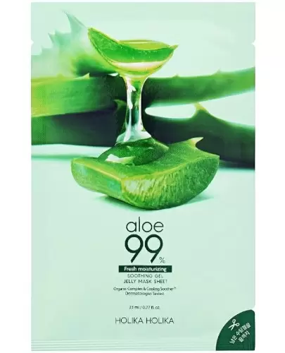 Holika Holika Aloe 99% Soothing Gel Jelly Mask Sheet maseczka do twarzy na płachcie 23 ml zdjęcie