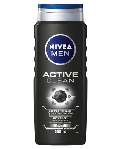 Nivea Men Active Clean żel pod prysznic 500 ml zdjęcie