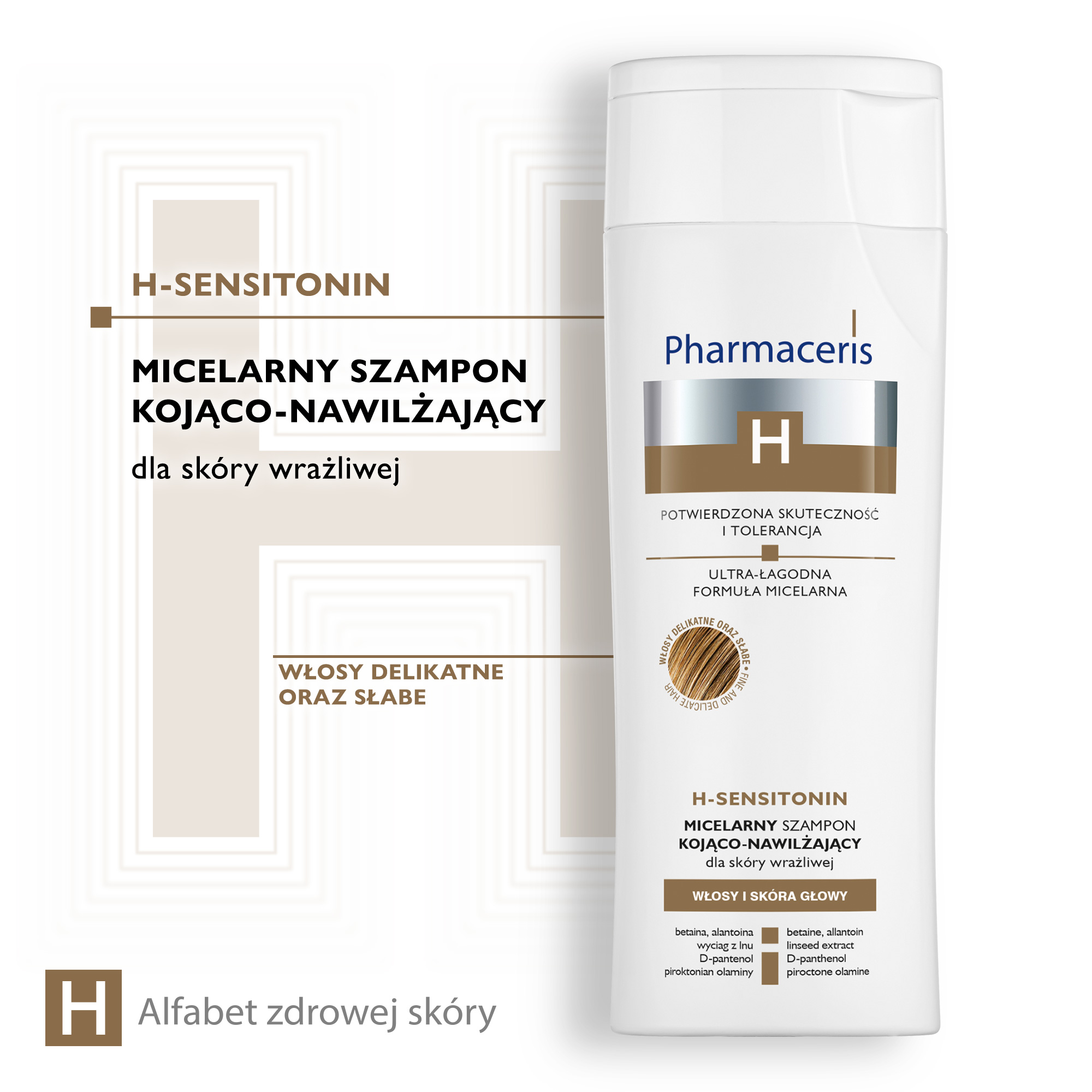 Pharmaceris H Sensitonin szampon kojący do skóry wrażliwej 250 ml