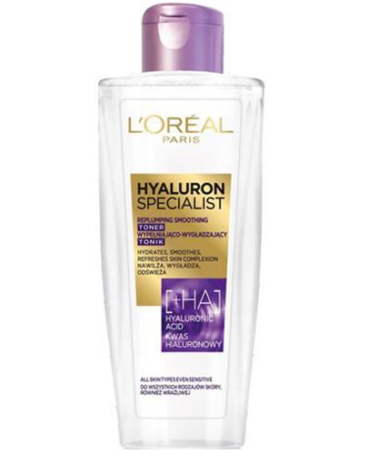 L'Oreal Hyaluron Specialist Wypełniający przez nawilżenie, wygładzający tonik - 200 ml - cena, opinie, działanie zdjęcie
