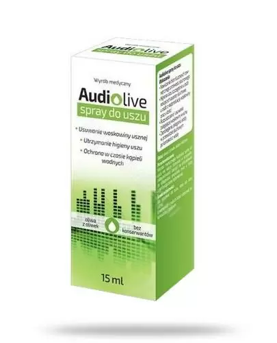 Audiolive Spray do uszu 15 ml zdjęcie