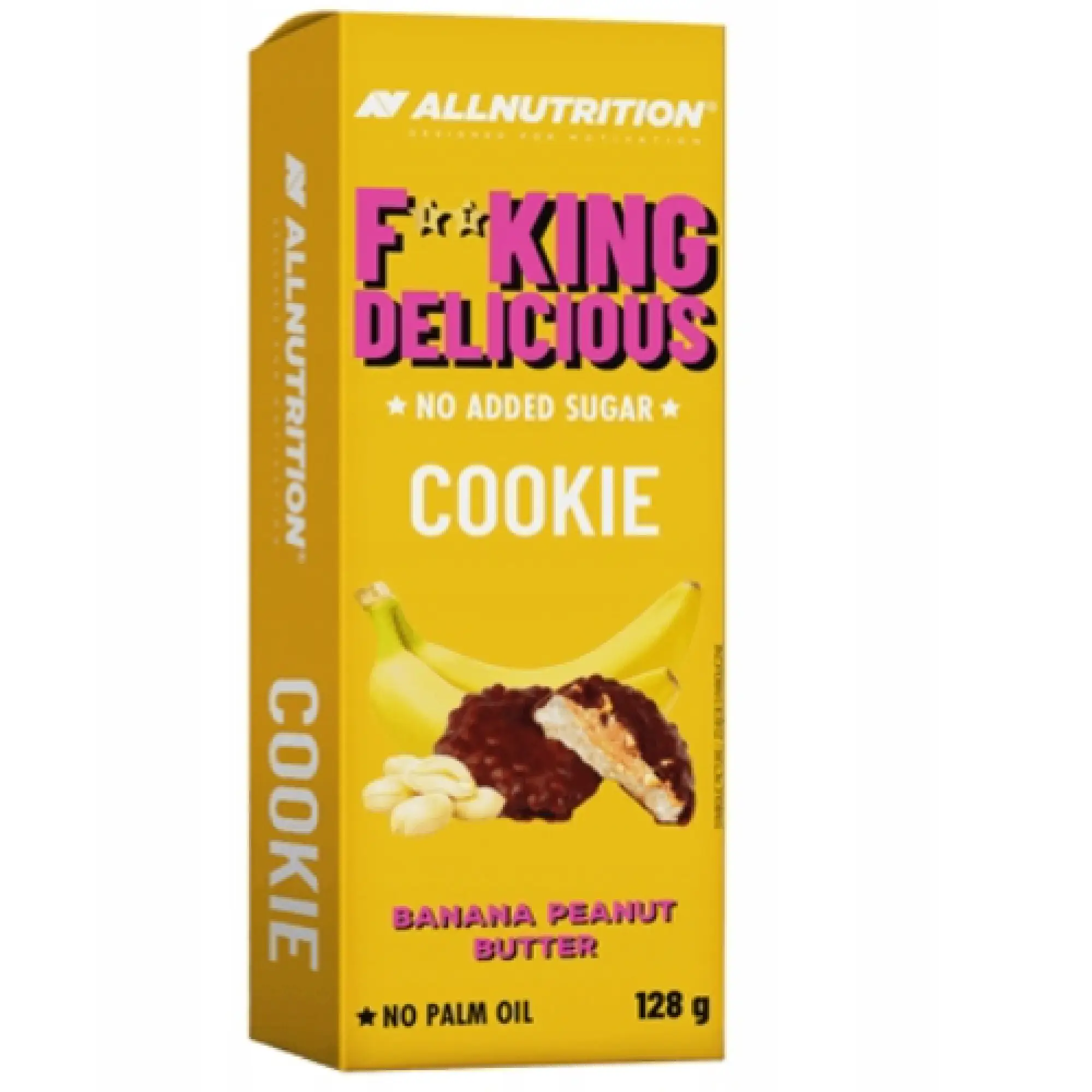 Allnutrition Fitking Delicious Cookie Banana Peanut Butter, 128 g