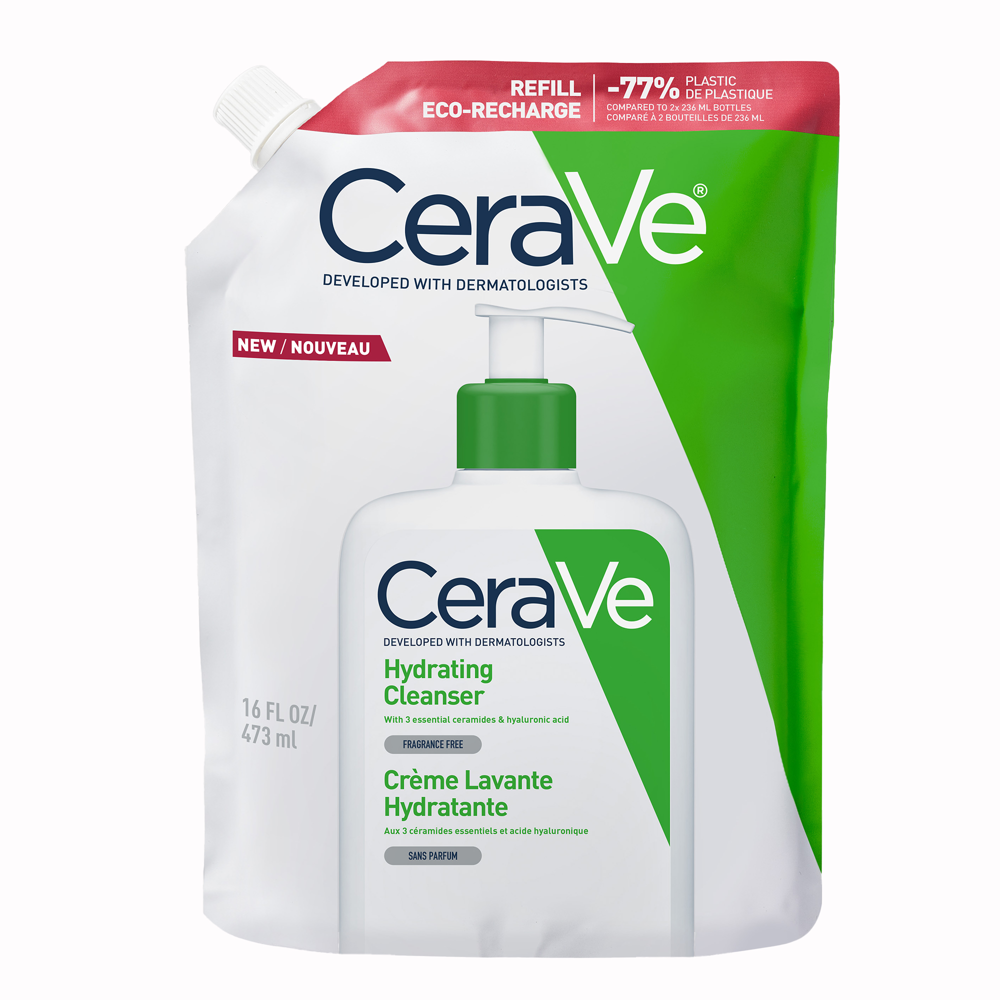 CeraVe Refill Emulsja do mycia, 473 ml zdjęcie