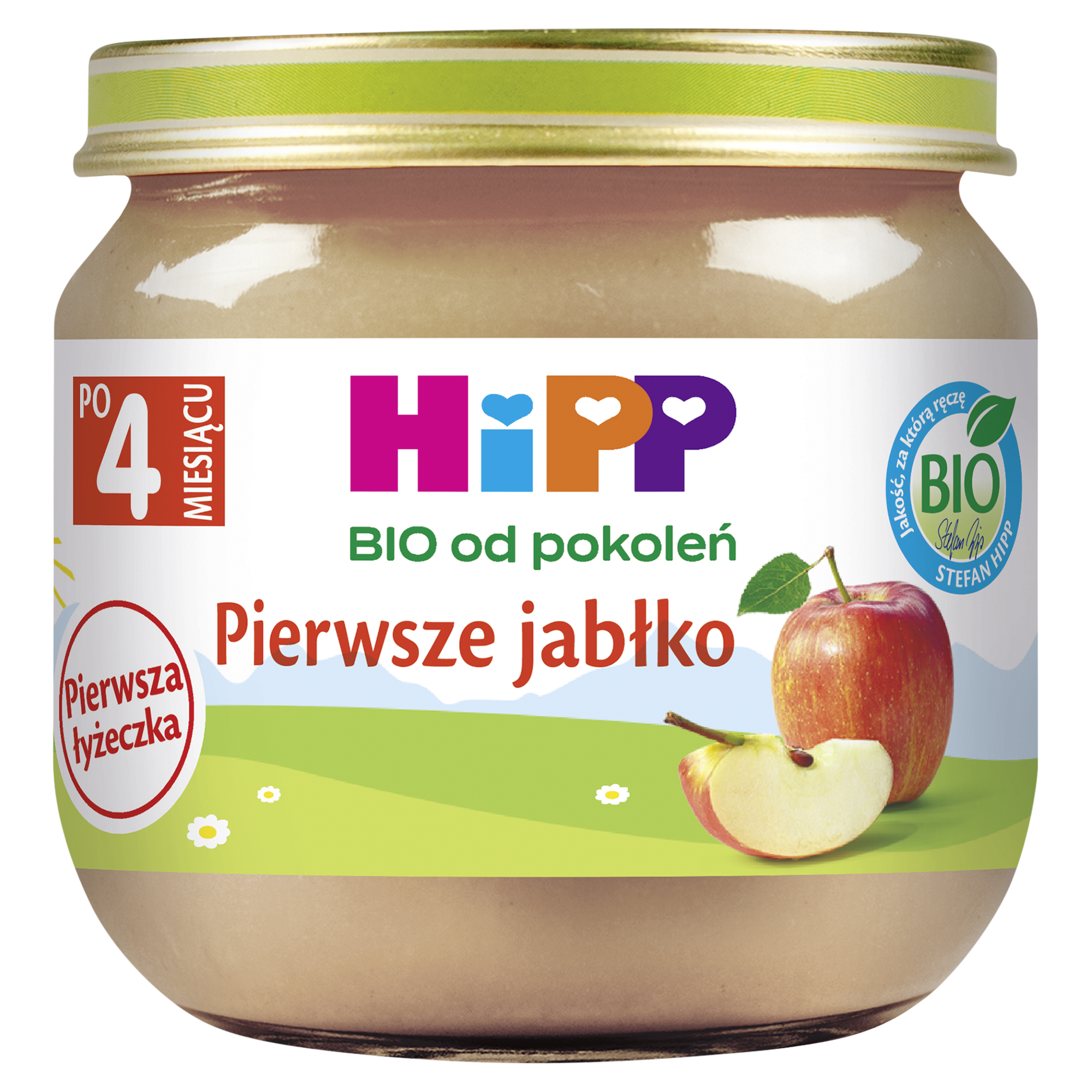 HiPP BIO od pokoleń, Pierwsze jabłko, po 4. m-cu, 80 g zdjęcie