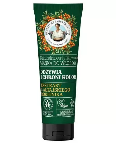 Babuszka Agafia Naturalna certyfikowana maska do włosów odżywcza i chroniąca kolor 200 ml zdjęcie