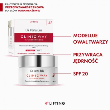 Dr Irena Eris Clinic Way 4° Dermokrem modelujący owal twarzy na dzień 50 ml