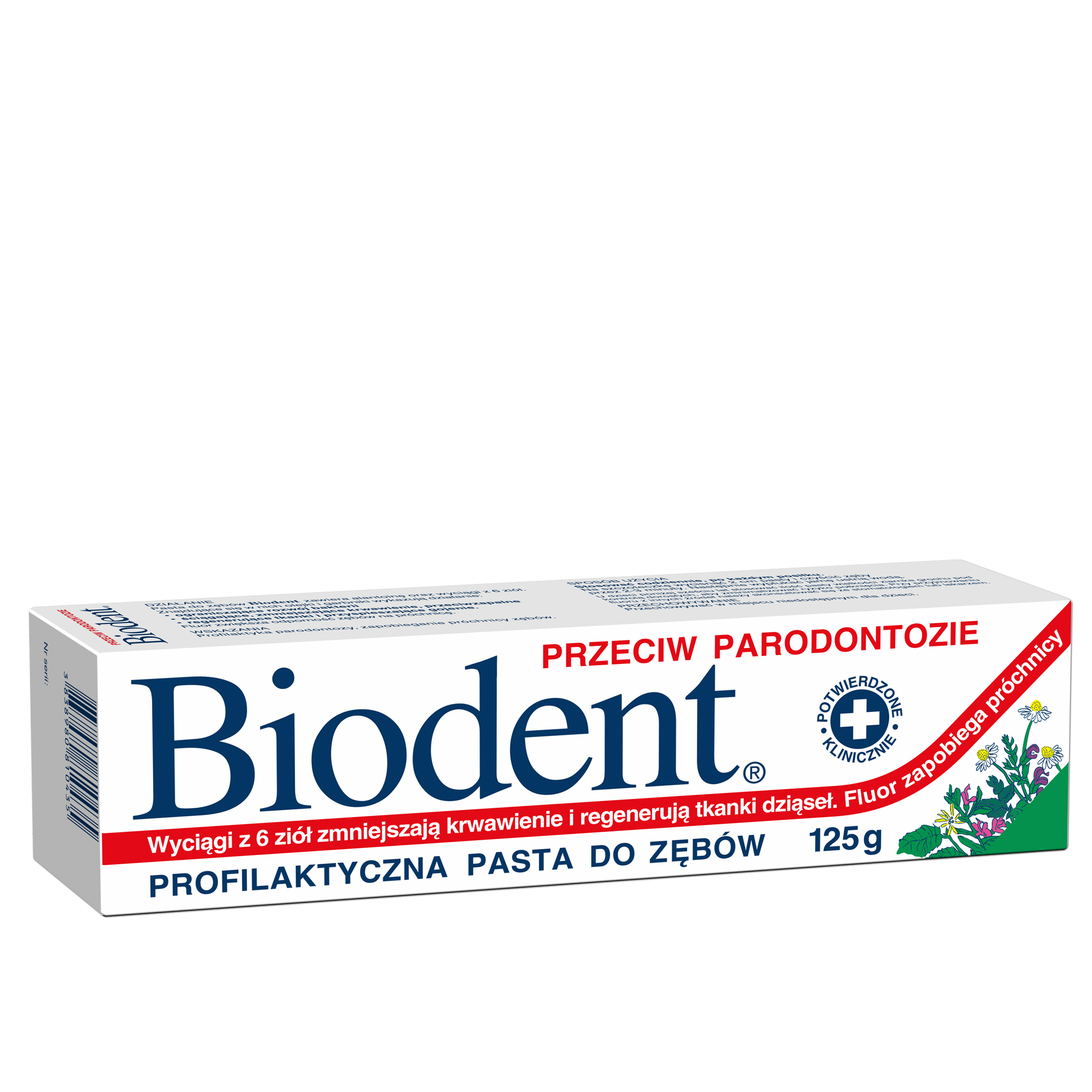 Biodent pasta do zębów przeciw paradontozie 125 g zdjęcie