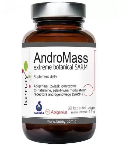 Kenay, AndroMass extreme botanical SARM, 60 kapsułek zdjęcie