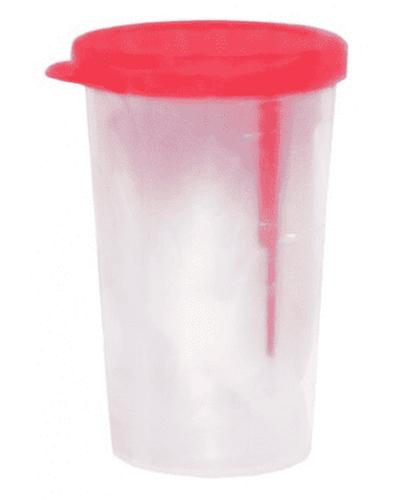 Pojemnik na kał jałowy z łopatką - 20 ml zdjęcie