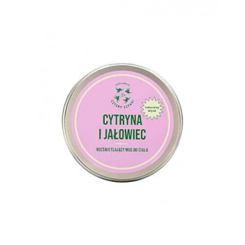 Mydlarnia Cztery Szpaki, Cytryna i Jałowiec Mus do ciała rozświetlający, 150 ml zdjęcie