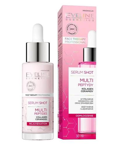 Eveline Serum Shot Kuracja odmładzająca multipeptydy, 30 ml, cena, wskazania, składniki zdjęcie