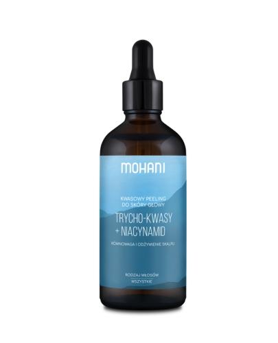 MOHANI Równoważący peeling trycho-kwasy + niacynamid do skóry głowy, 100 ml  zdjęcie