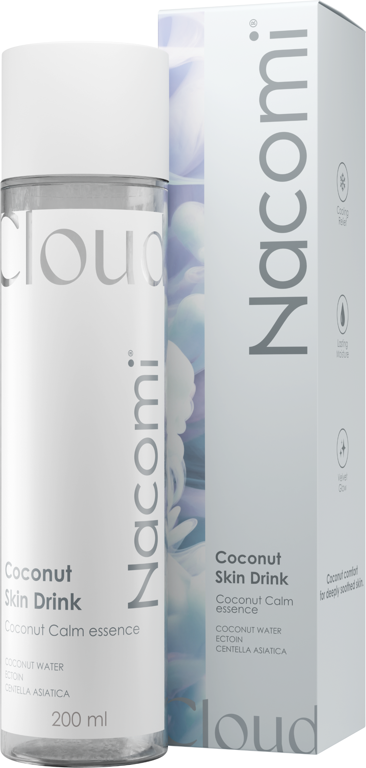 Nacomi Coconut Skin Drink-Calm Comfort Essence, 200 ml  zdjęcie