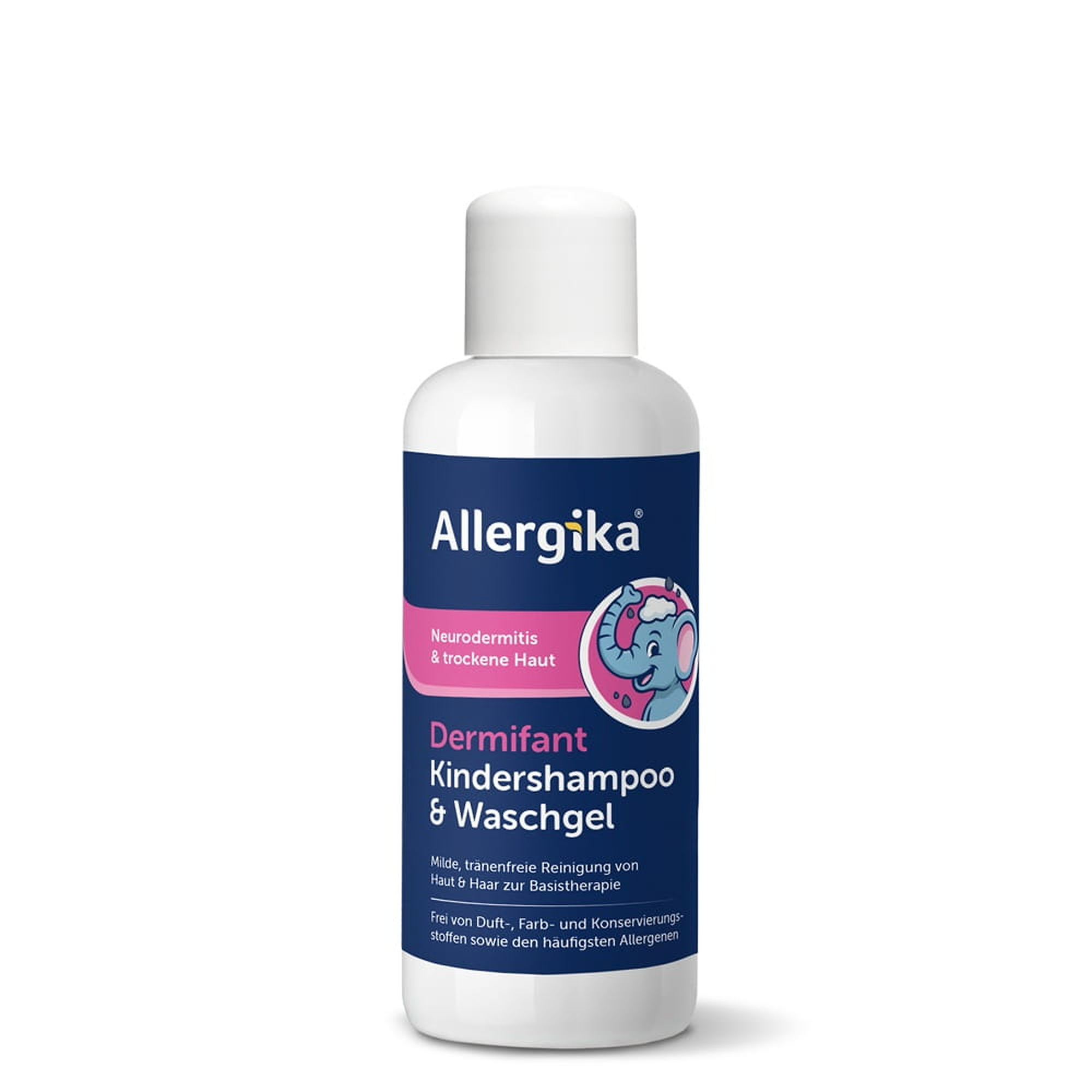Allergika Dermifant Łagodny szampon i żel do mycia 2w1 dla dzieci, 200 ml zdjęcie