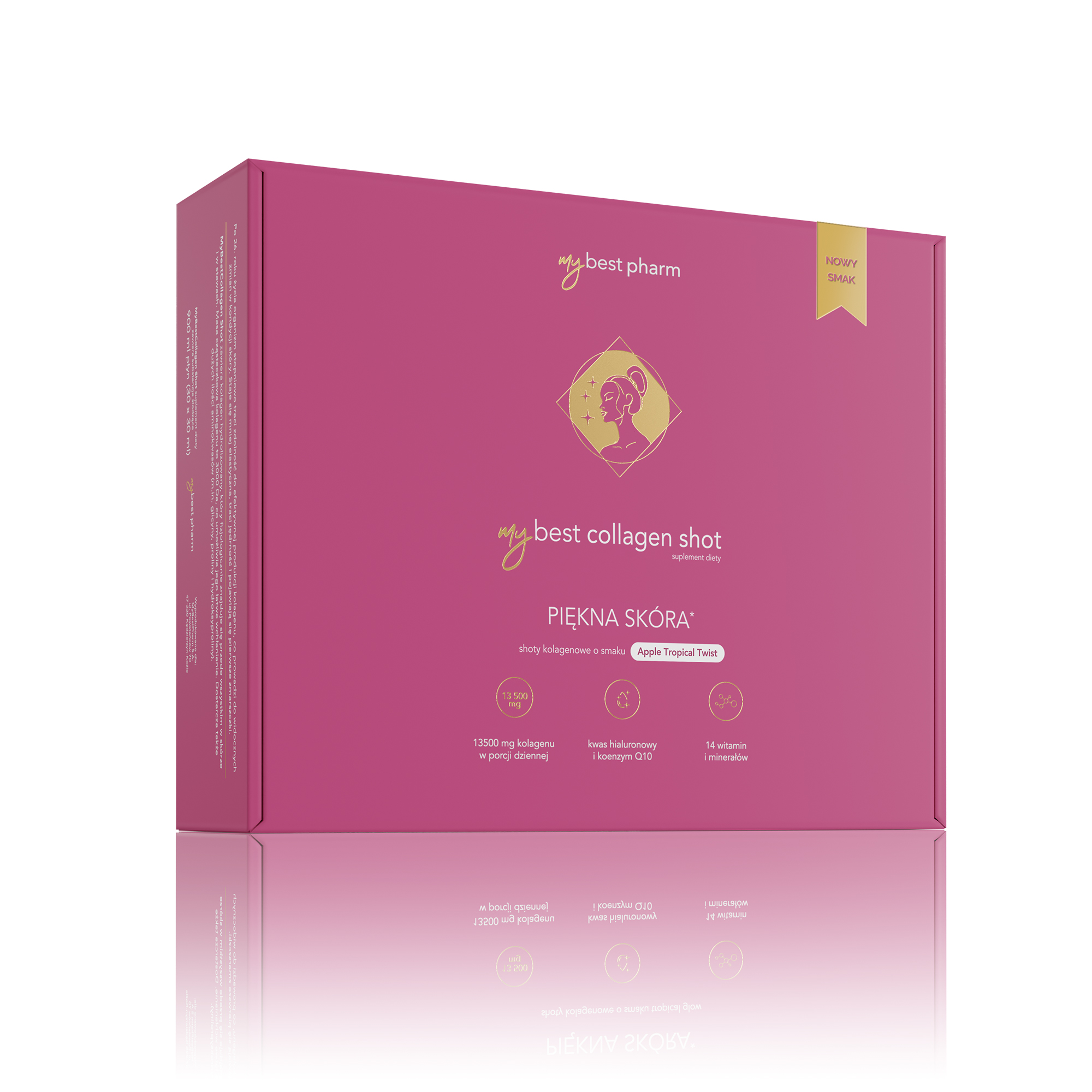 MyBestCollaGEN Shot Apple Tropical Twist 13,5 g x 30 sztuk