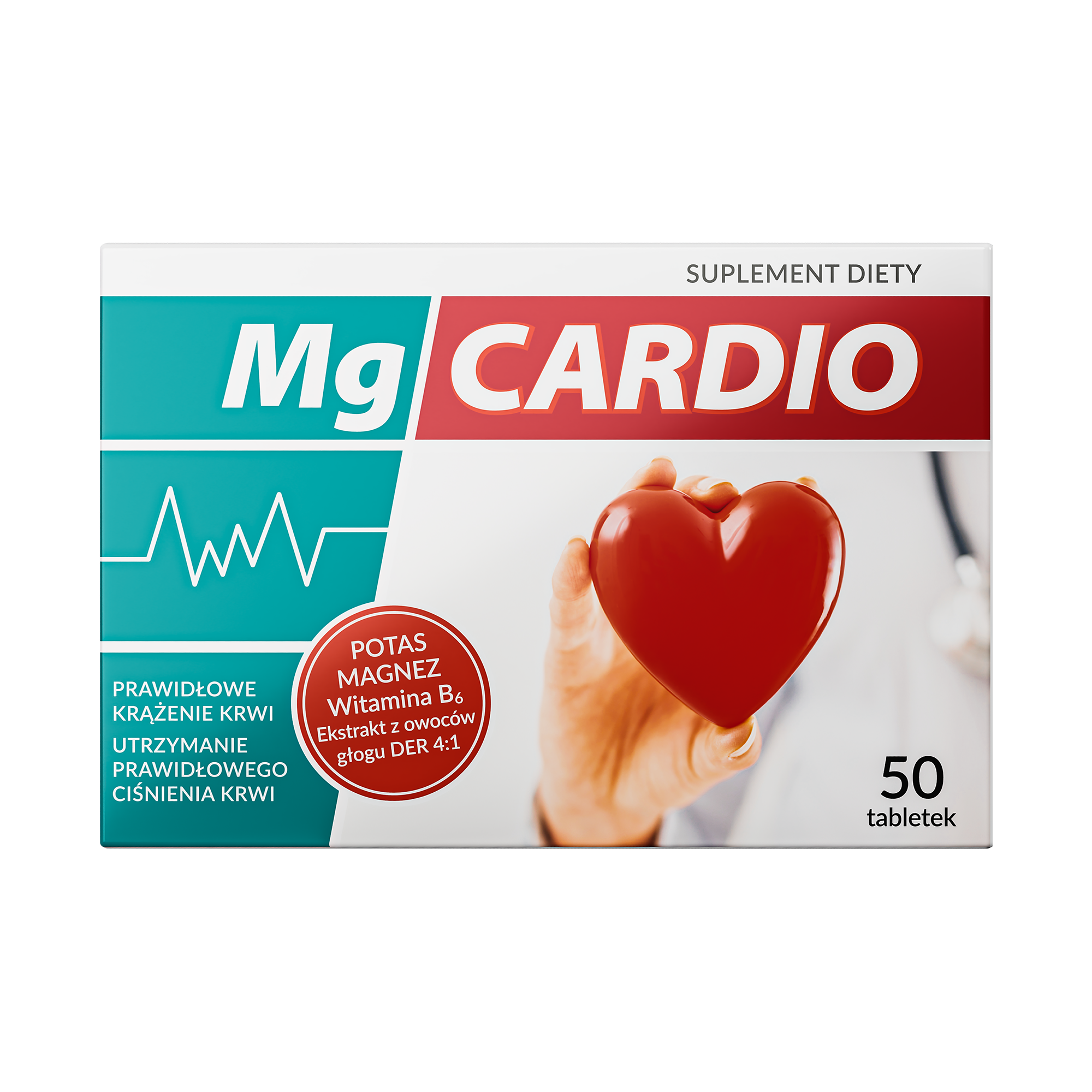 Mg Cardio, kapsułki, 50 sztuk zdjęcie