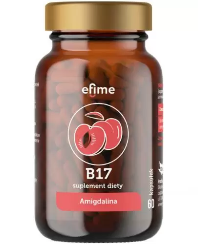  EkaMedica efime B17 Amigdalina, kapsułki, 60 sztuk zdjęcie