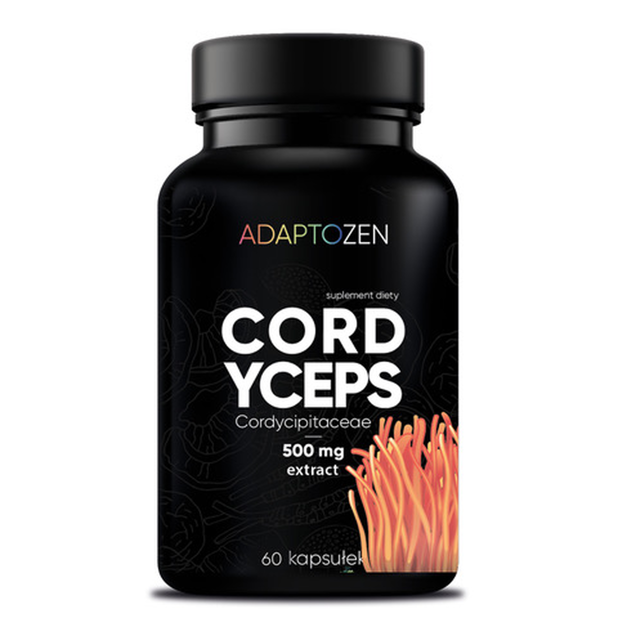 Cordyceps 500 mg, 60 kapsułek zdjęcie