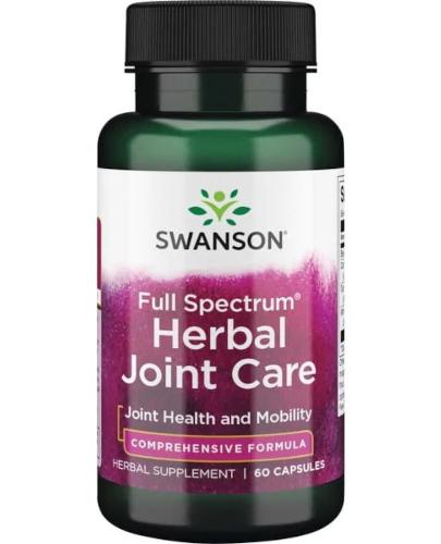 SWANSON Full Spectrum Herbal Joint Care - 60 kaps. Na bóle stawów - cena, opinie, stosowanie zdjęcie