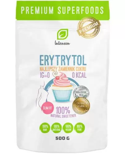 Intenson Erytrytol słodzik stołowy 500 g zdjęcie