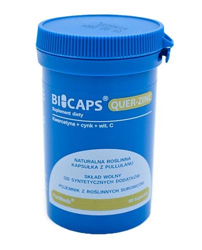 Bicaps Quer-Zinc, 60 kaps., cena, opinie, skład zdjęcie