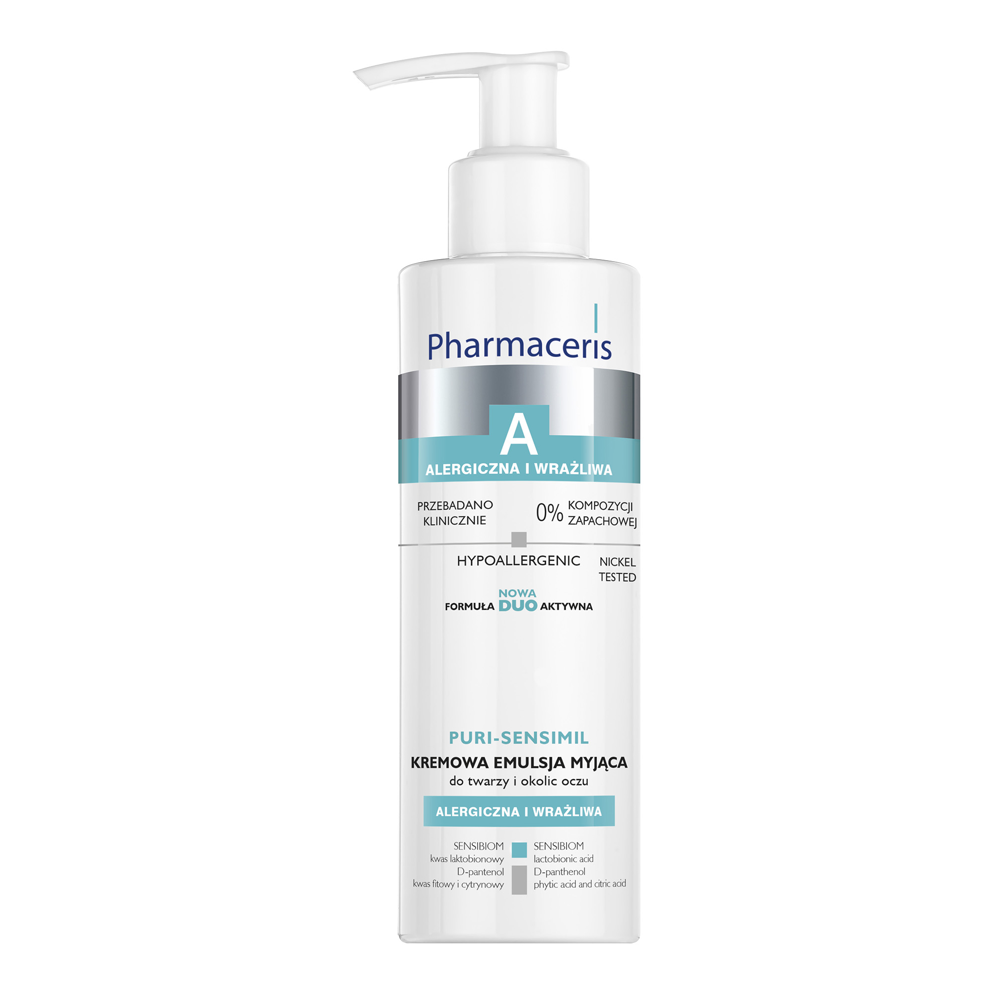Pharmaceris A, kremowa emulsja myjąca do twarzy, 190 ml zdjęcie