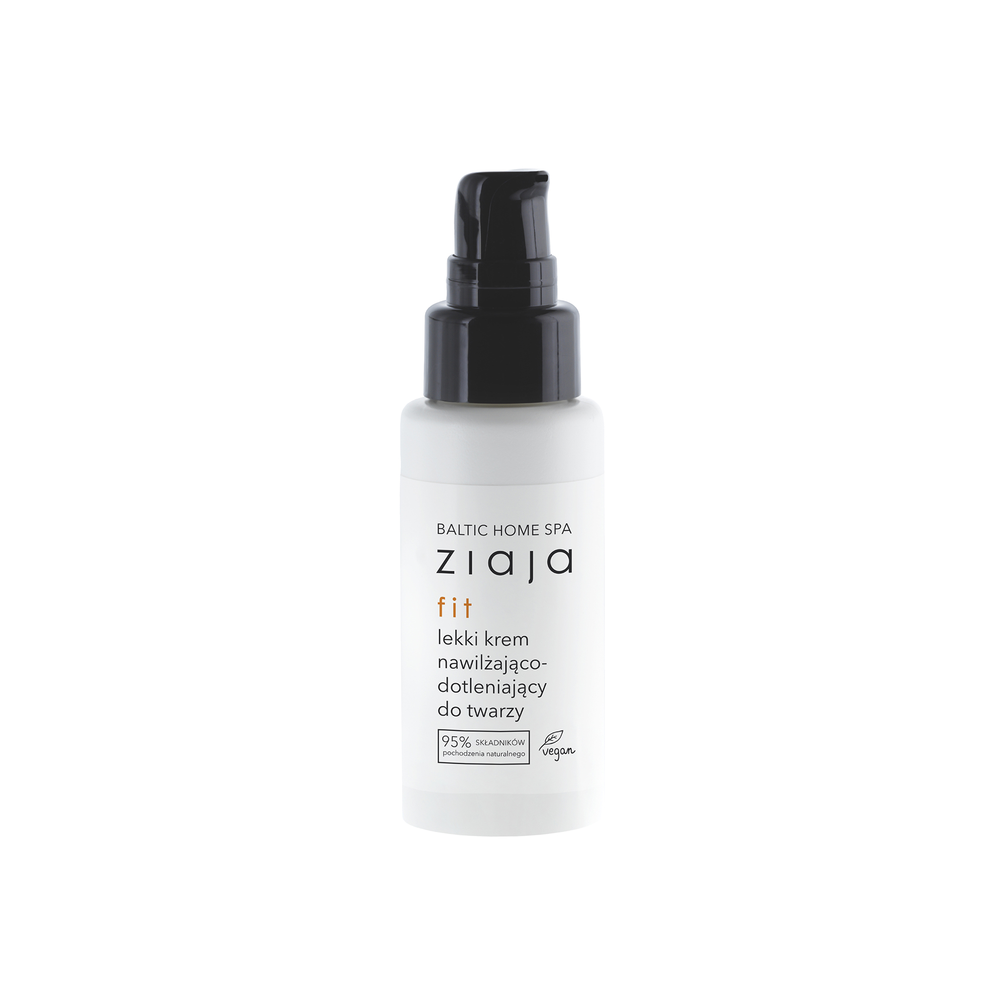 Ziaja Baltic Home Spa Fit, Lekki krem nawilżająco - dotleniający do twarzy, 50 ml