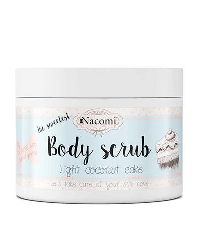 NACOMI Peeling do ciała lekki kokosowy tort - 200 g zdjęcie