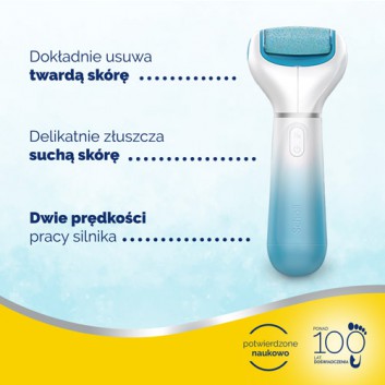 SCHOLL Elektroniczny pilnik do stóp, 1 sztuka