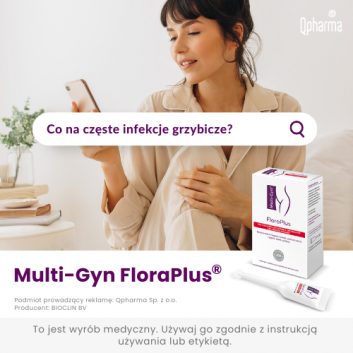 Multi-Gyn FloraPlus, żel dopochwowy, 5 aplikatorów x 5 ml