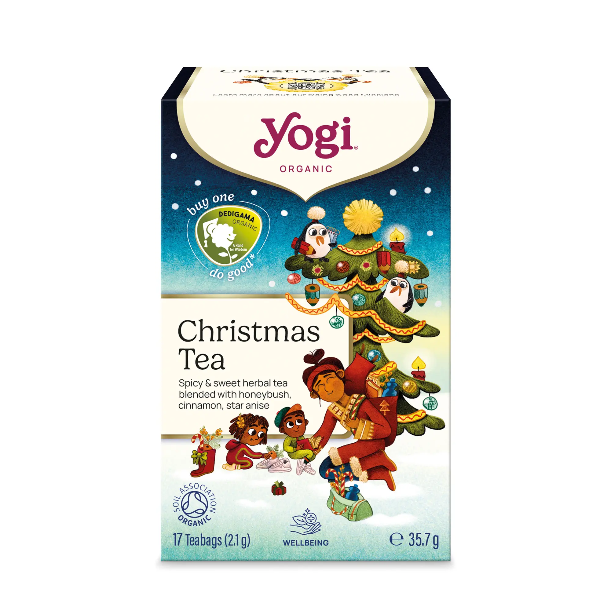 Yogi Tea Christmas Tea Herbata świąteczna, 17 saszetek zdjęcie