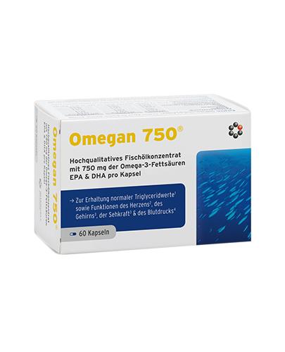 Omegan 750 - Intercell - 60 kaps. - cena, opinie, dawkowanie zdjęcie