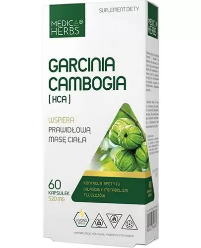 Medica Herbs Garcinia Cambogia (HCA) 60 kapsułek zdjęcie