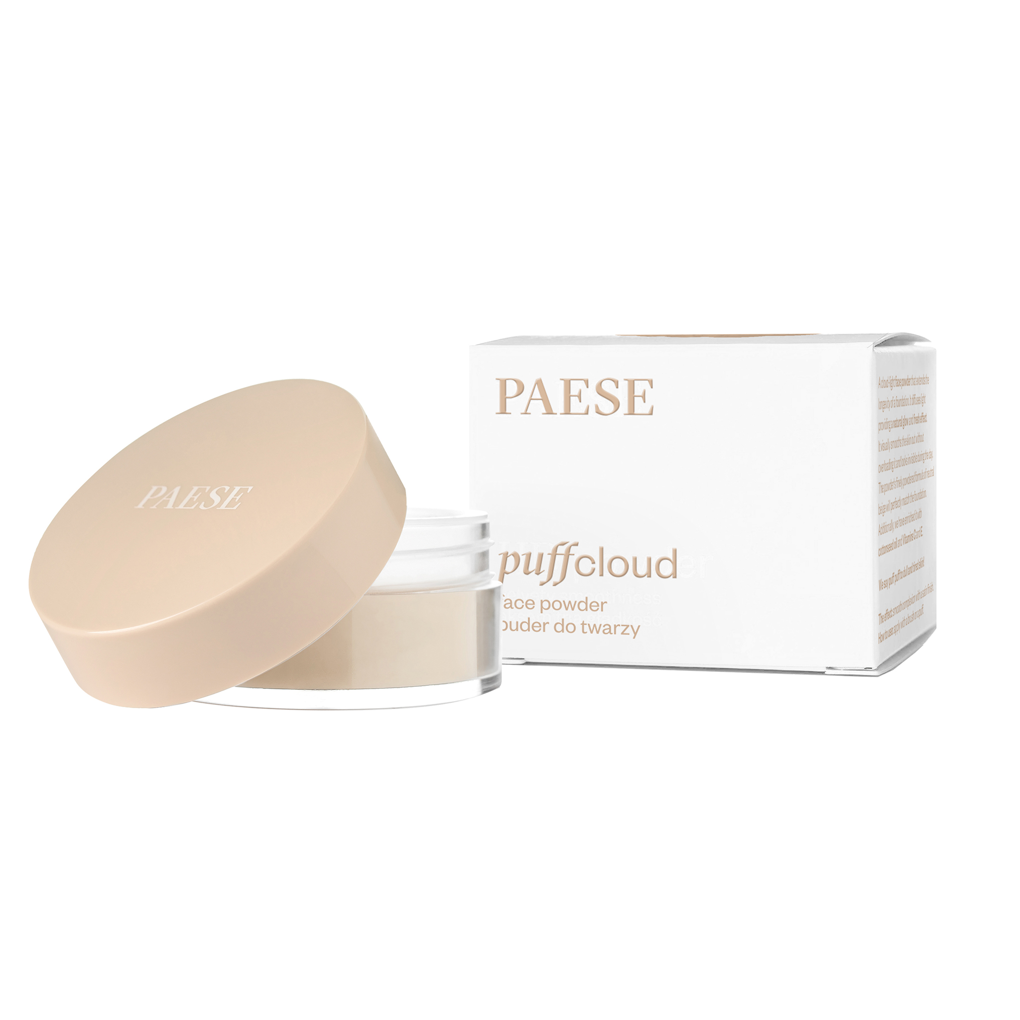 Paese Puff cloud face powder puder do twarzy, 7 g zdjęcie