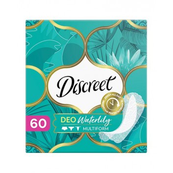 Discreet Multiform Waterlily Wkładki higieniczne, 60 sztuk