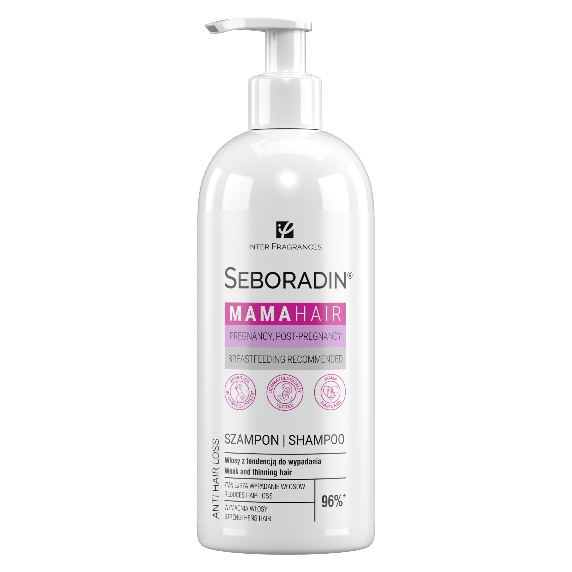 Seboradin Mama Hair szampon włosy z tendencją do wypadania 400 ml zdjęcie